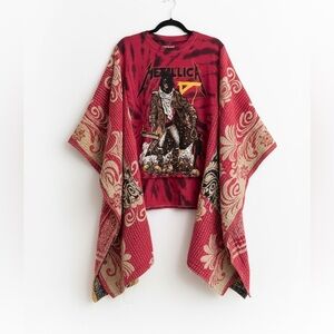 METALLICA Artisan Made Upcycled Clothing Size Inclusive Granny D Originals
